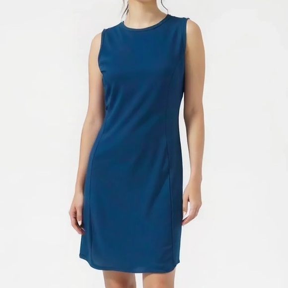 Sleeveless Dress Sheath Ponte Knit Pullover OLD NAVY Size medium - Picture 1 of 11